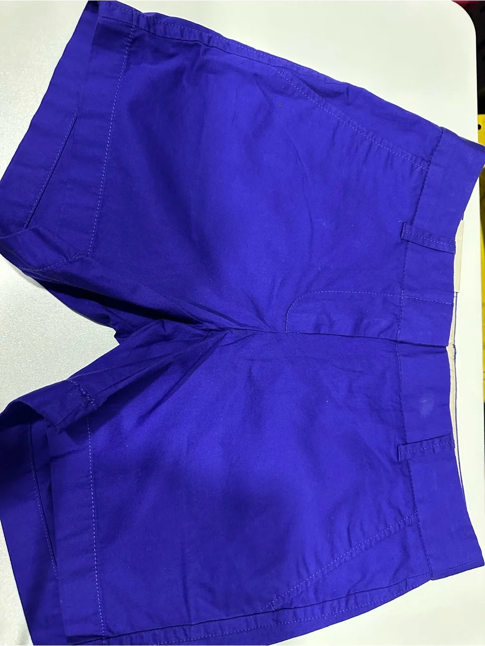 J. Crew Men's Bright Purple Flat-Front Shorts